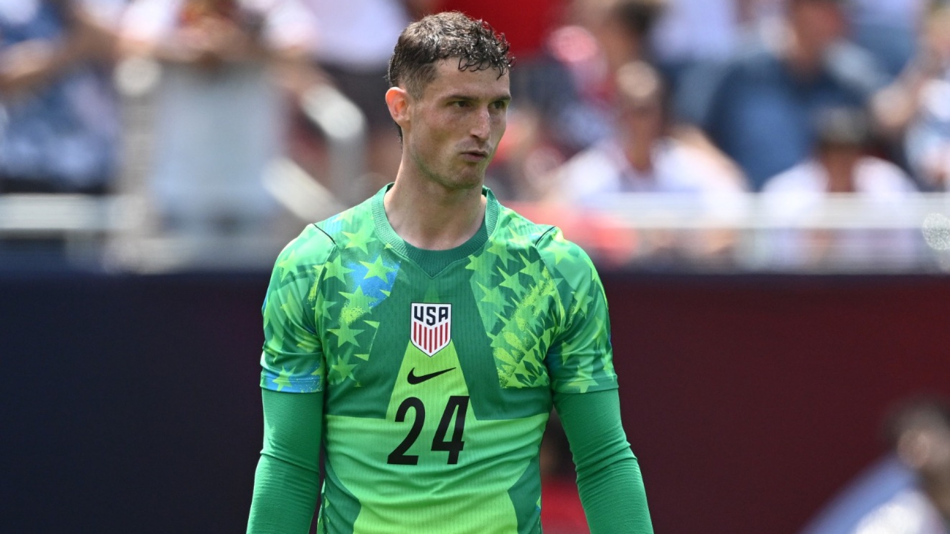 Matt Freese '22 Playing in Goal for the US Men's National Team
