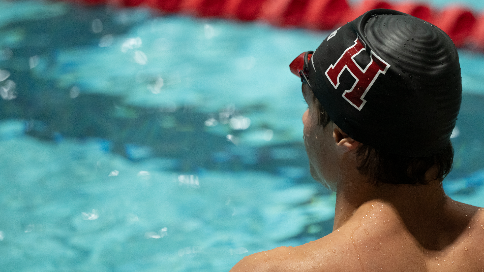 Harvard Men's Swim Cap