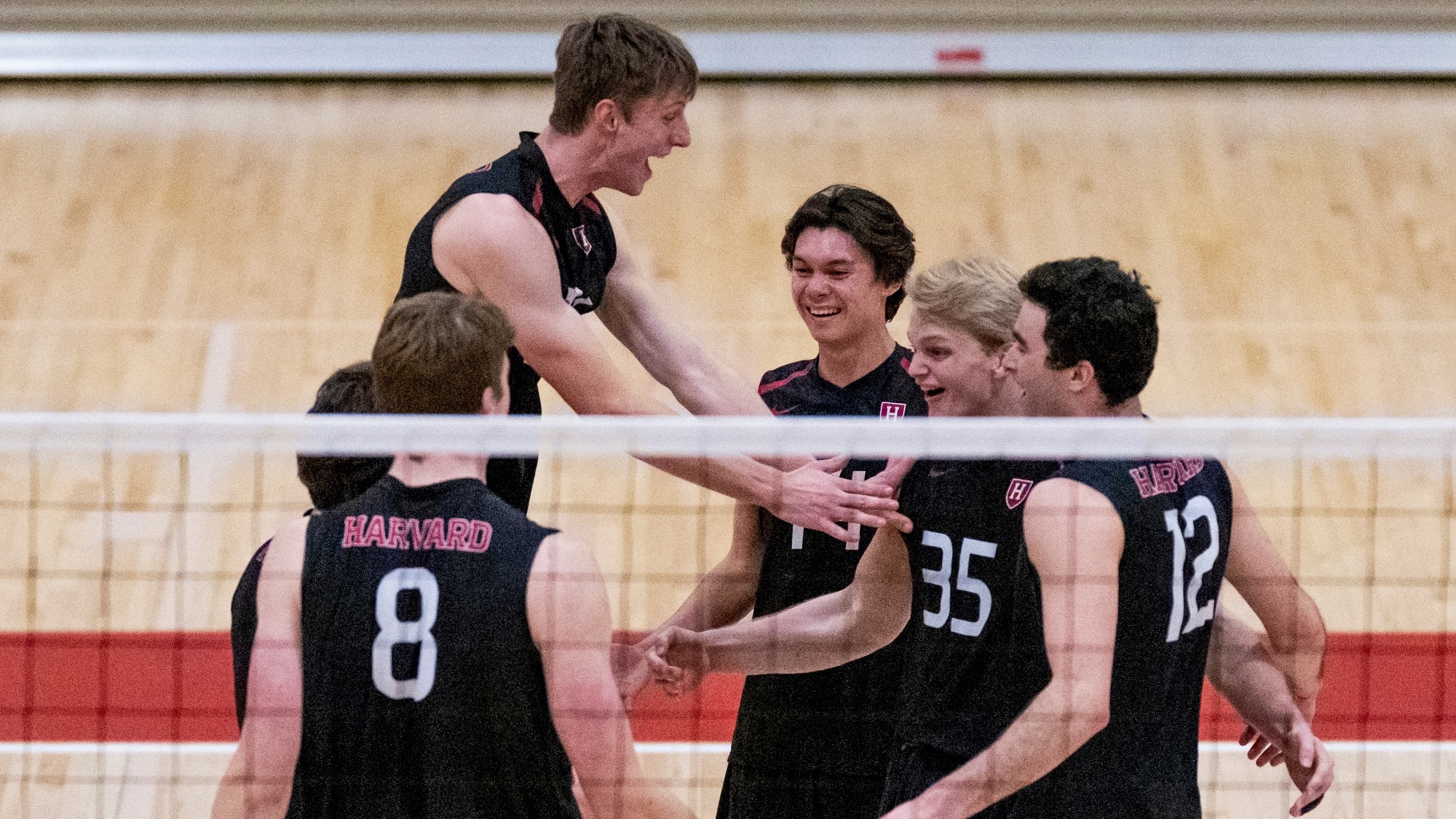 Men's Volleyball celebration