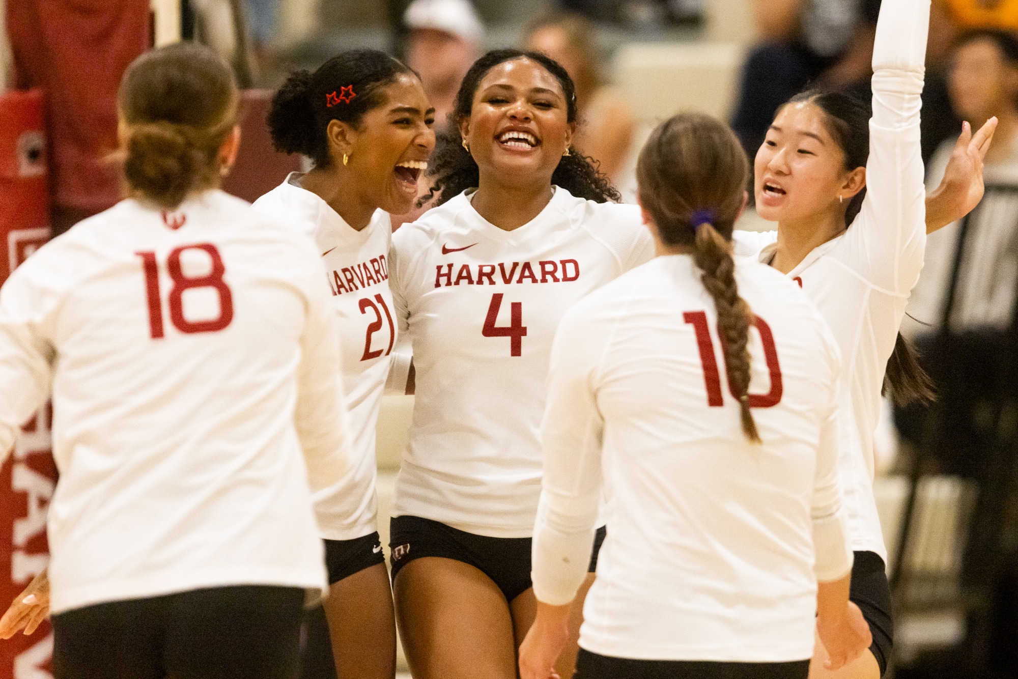 VBW celebrates vs Providence