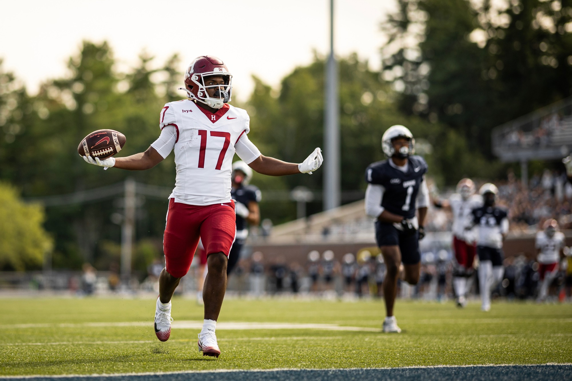 Harvard Football gameday at New Hampshire (Sept. 19, 2026)
