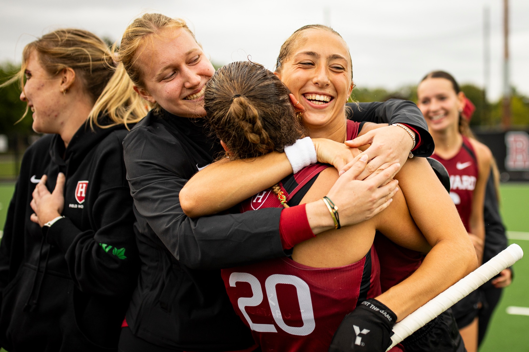 Harvard field hockey wins vs. Northeastern.