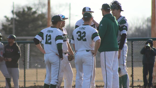 Baseball Mound Meeting 