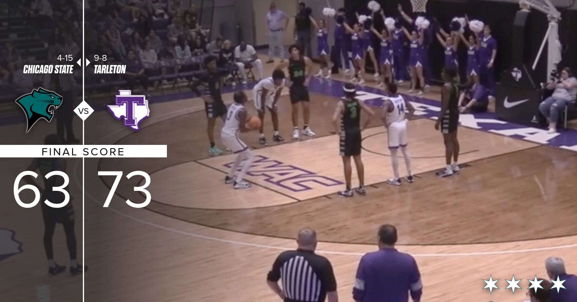 Bryce Johnson Scores a GameHigh 21 Points in 7363 Loss at Tarleton
