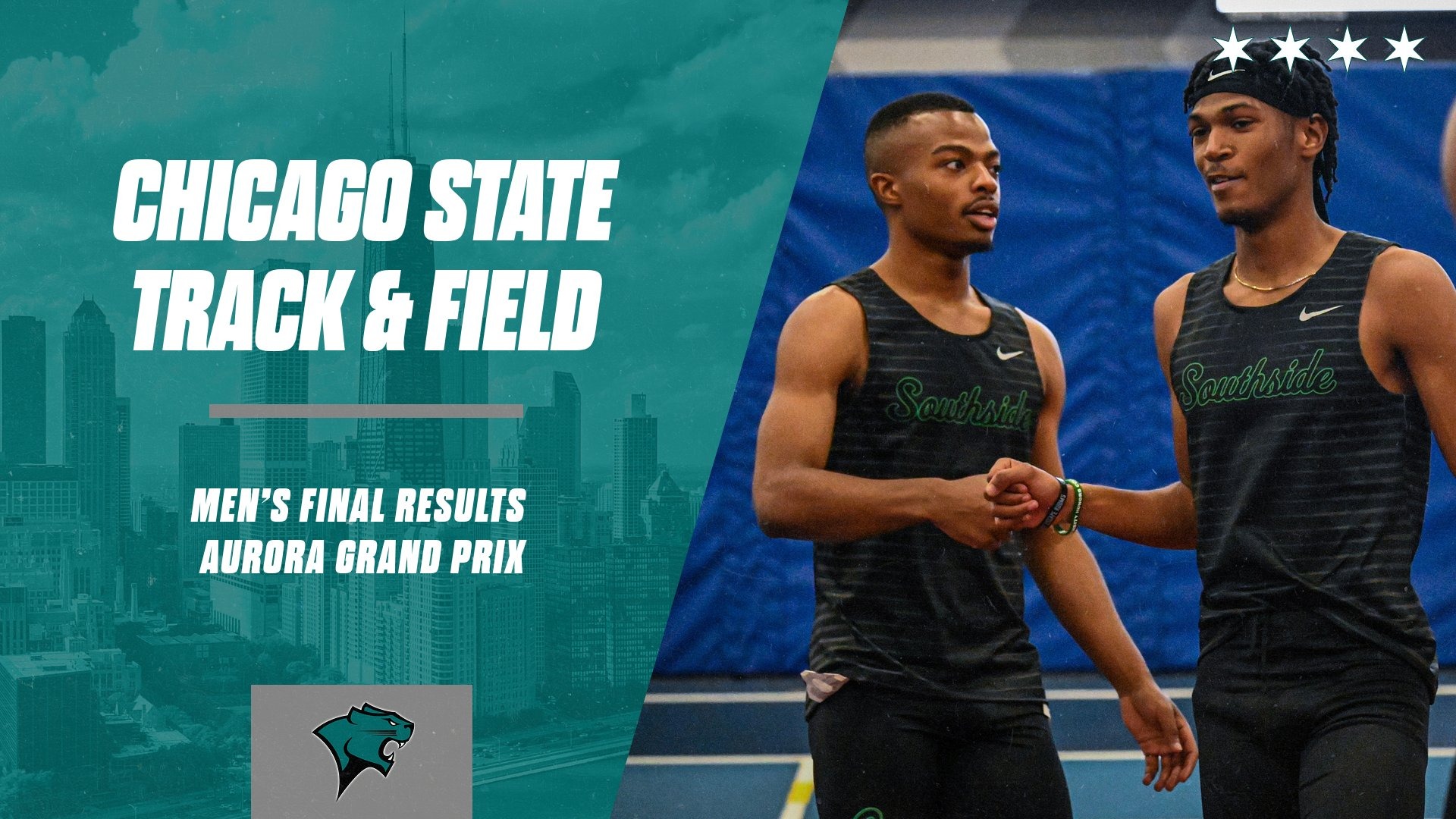 CSU Men's Track Compete in Aurora Grand Prix Chicago State University