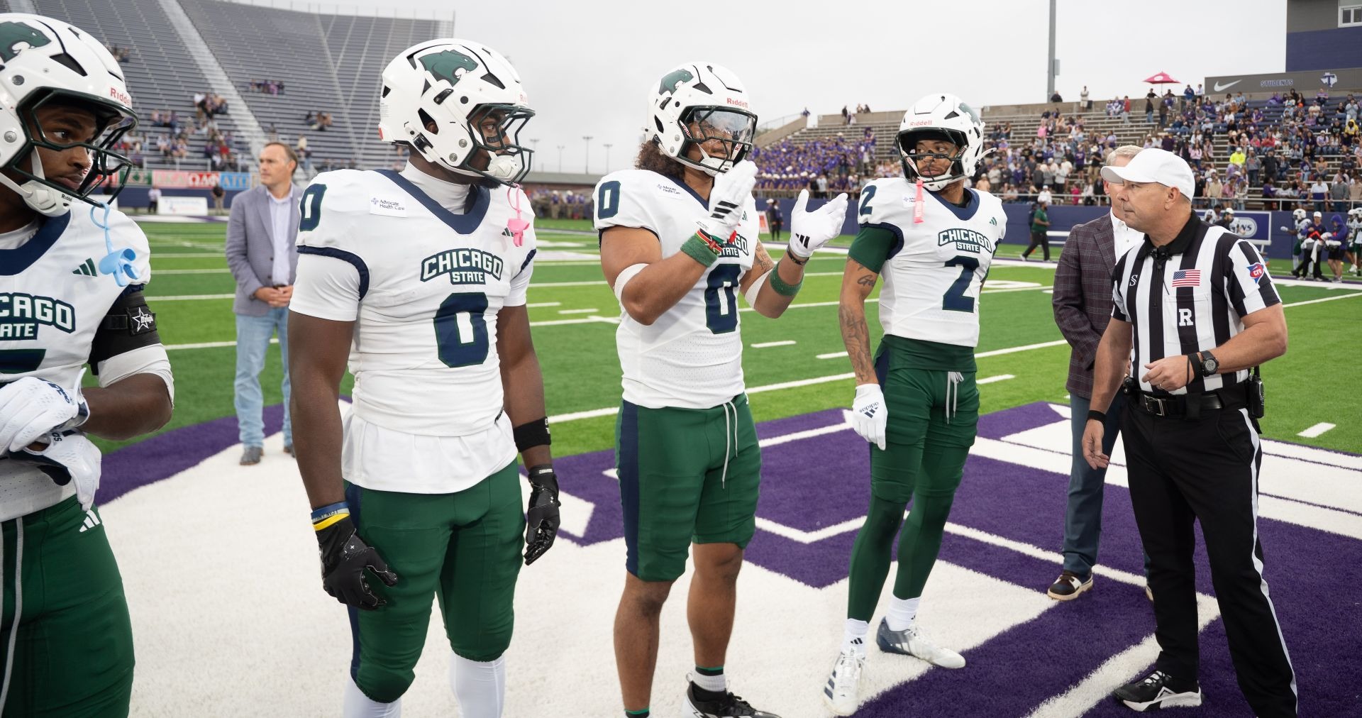 FB Coin Flip at Tarleton