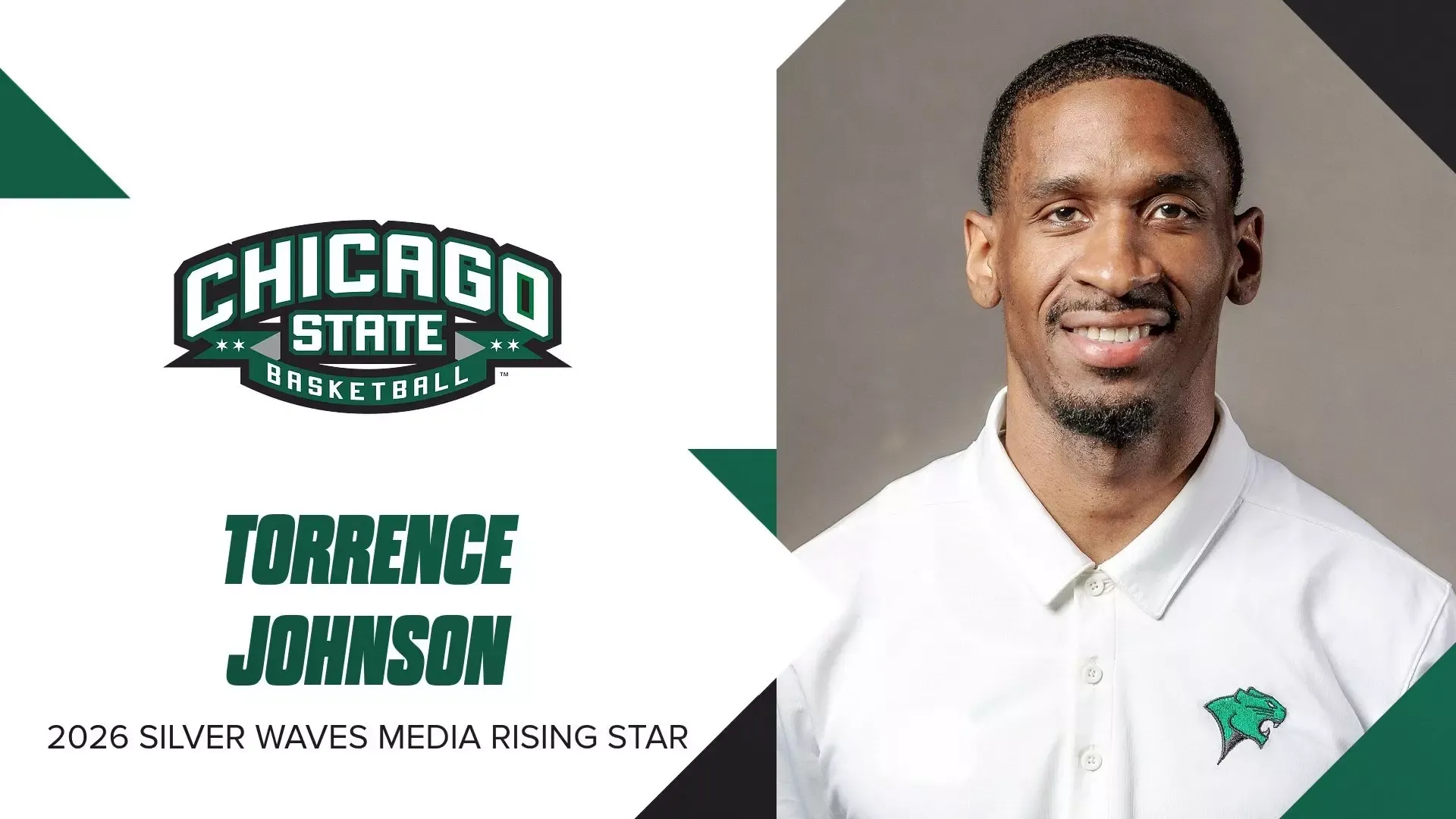 Assistant Men's Basketball Coach Torrence Johnson named Rising Star
