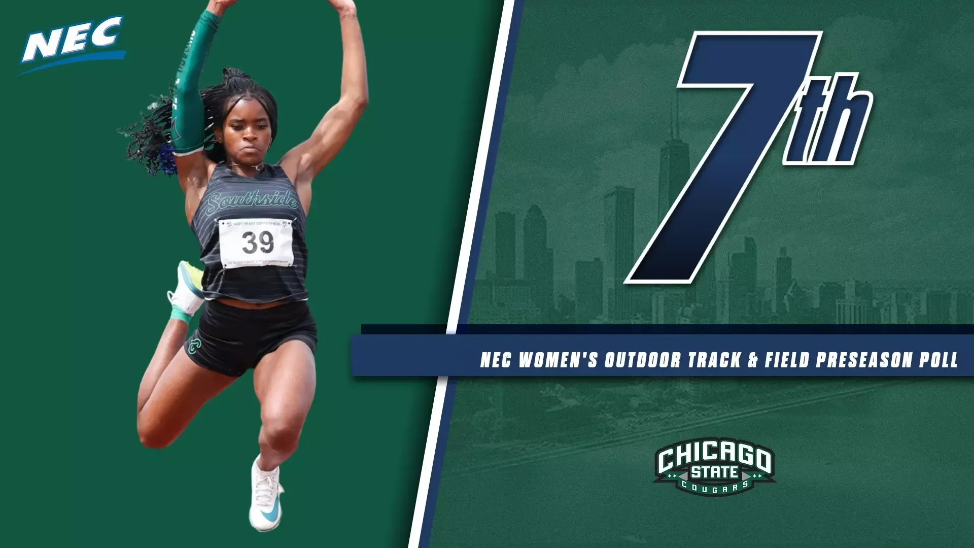 Women's Track & field Outdoor NEC Preseason Poll 