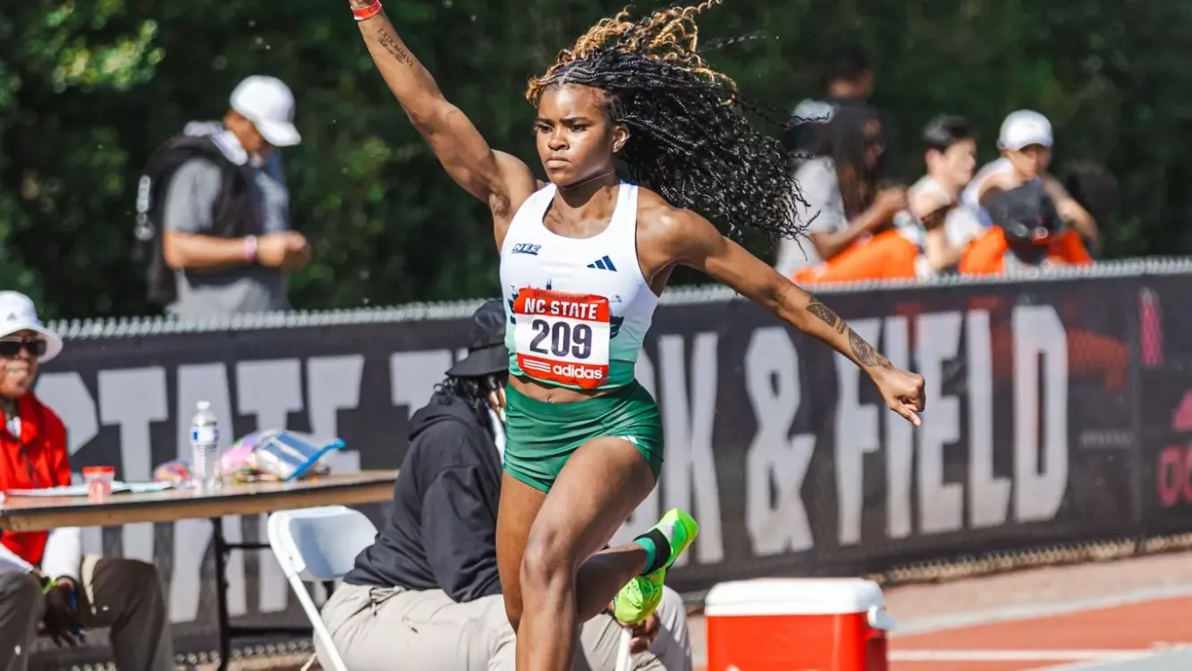 Track & Field Student Athlete Lena Cleveland 