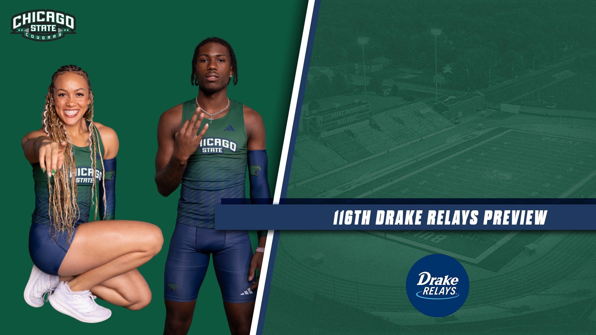 Drake Relays Preview featuring Katherine Thronton and Xavier Beatty