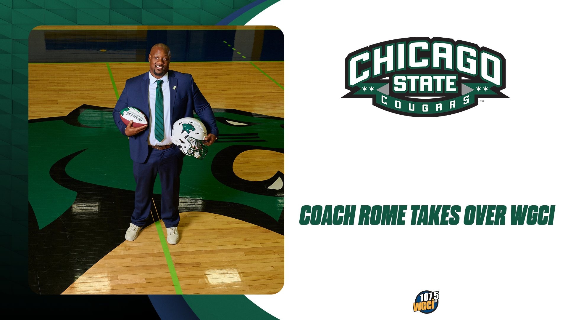 Head Football Coach Bobby Rome WGCI