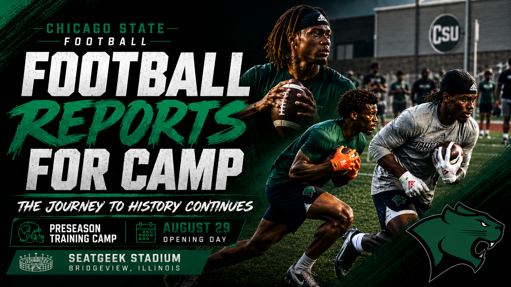 CSU Football Preseason Camp 
