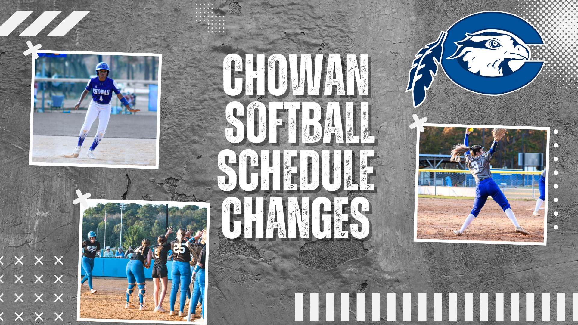 Softball Schedule Changes