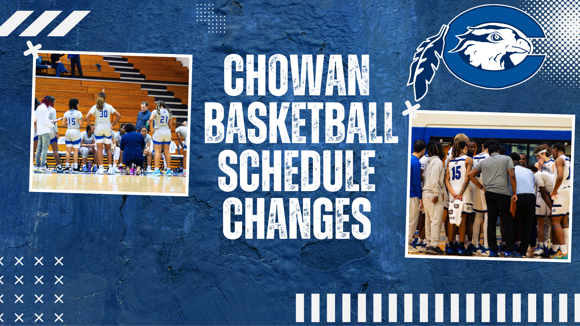 WBB/MBB Schedule Changes