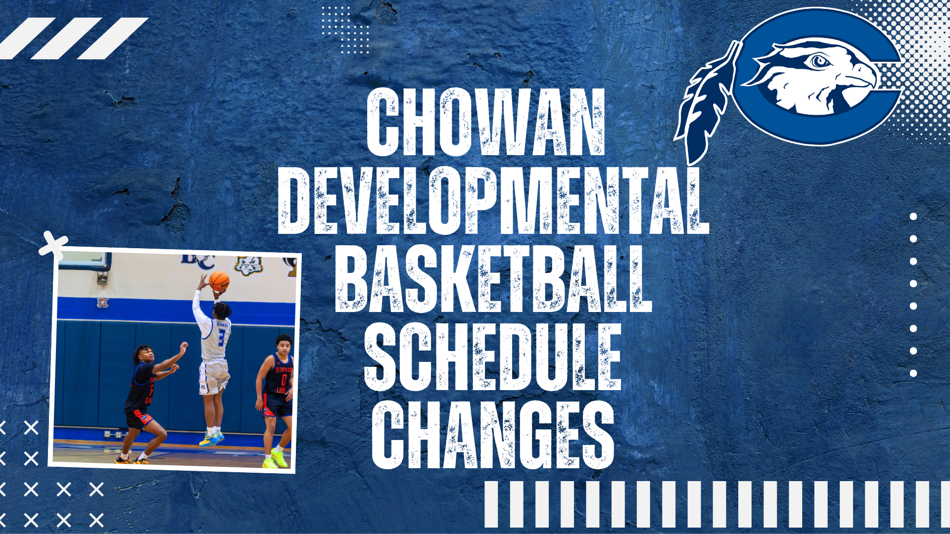 Developmental basketball Schedule Changes