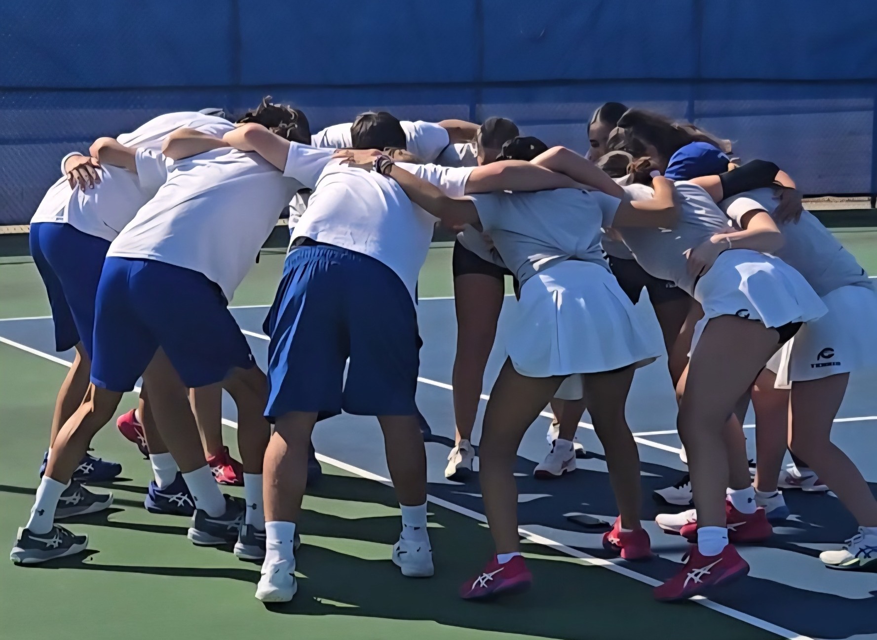 tennis team pregame