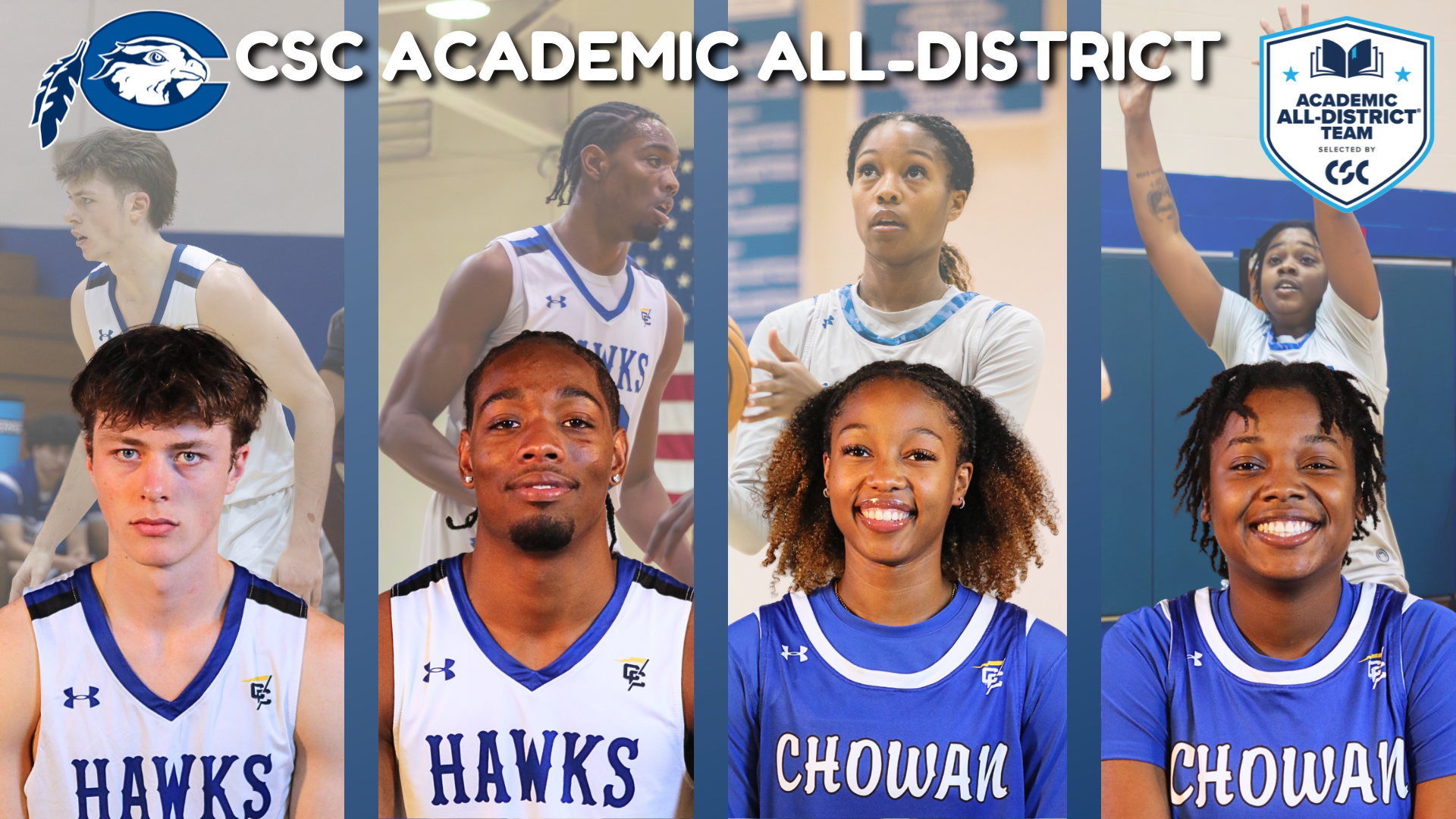 CSC Academic All-District Basketball