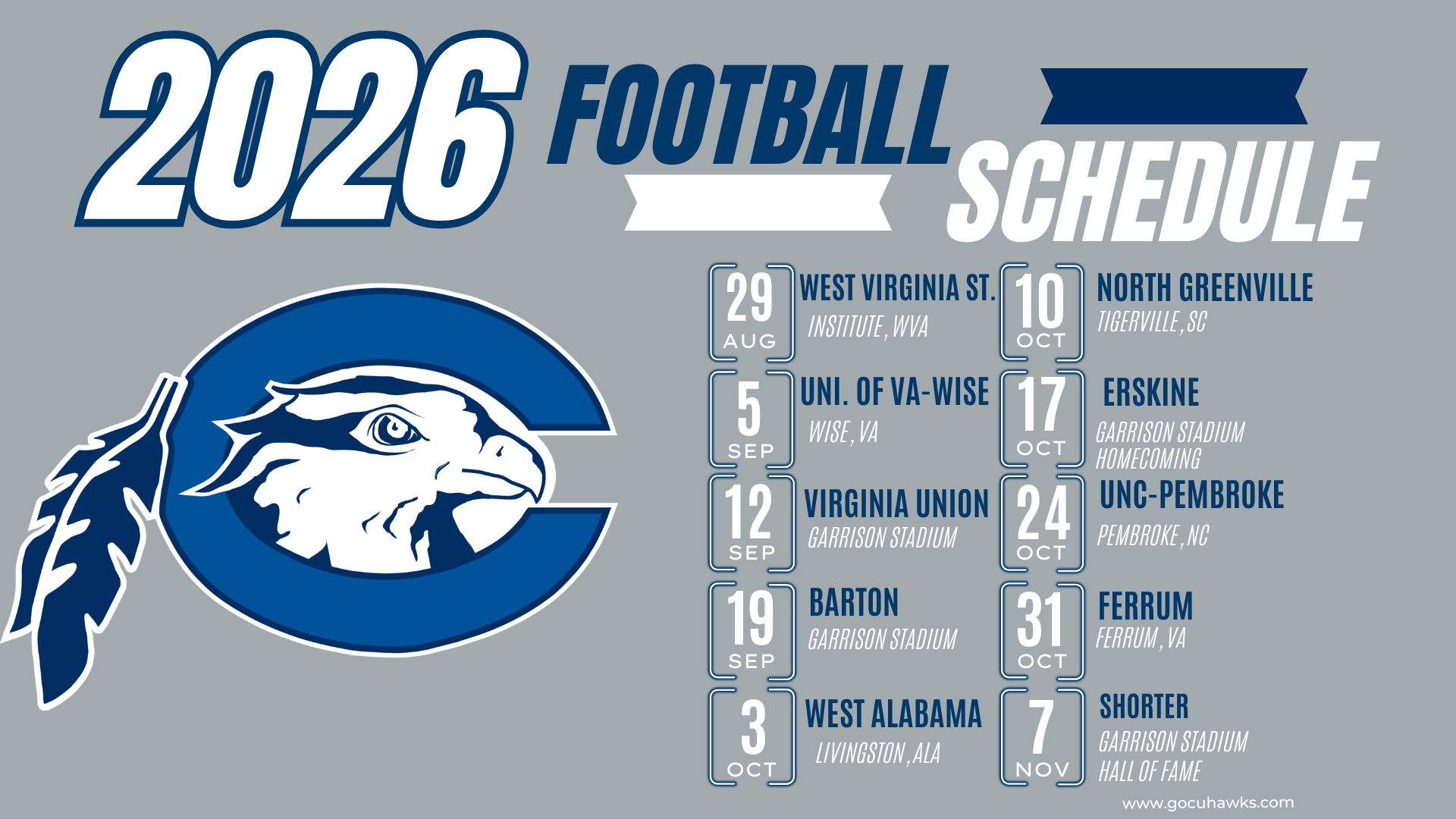 2026 Football Schedule Release