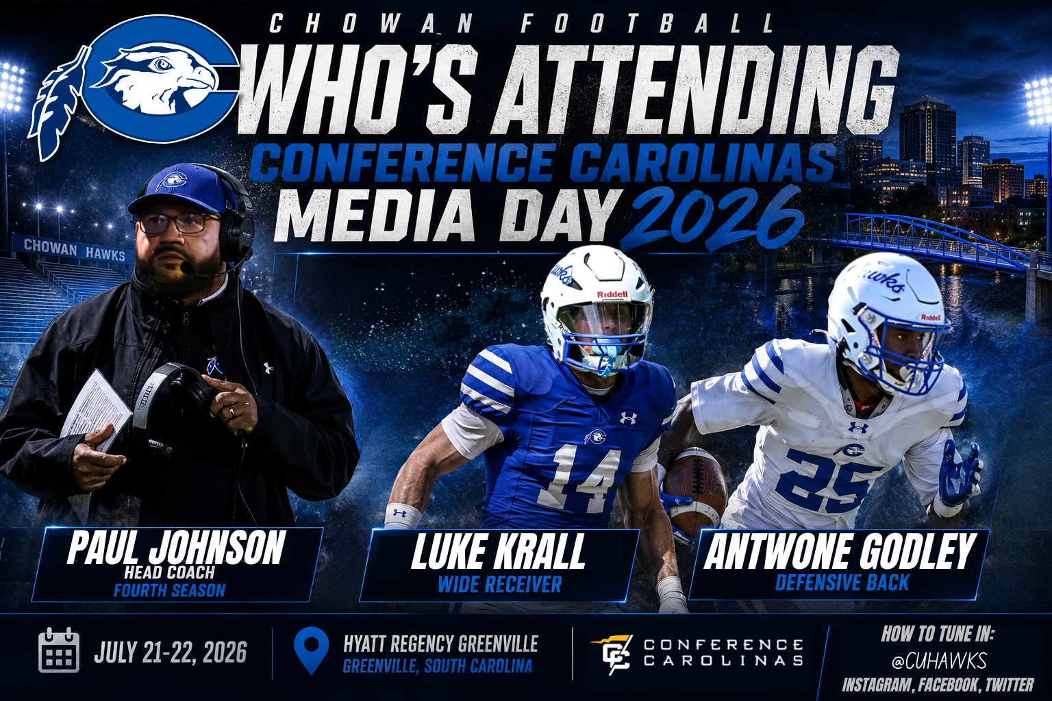 Conference Carolinas Media Day 2026