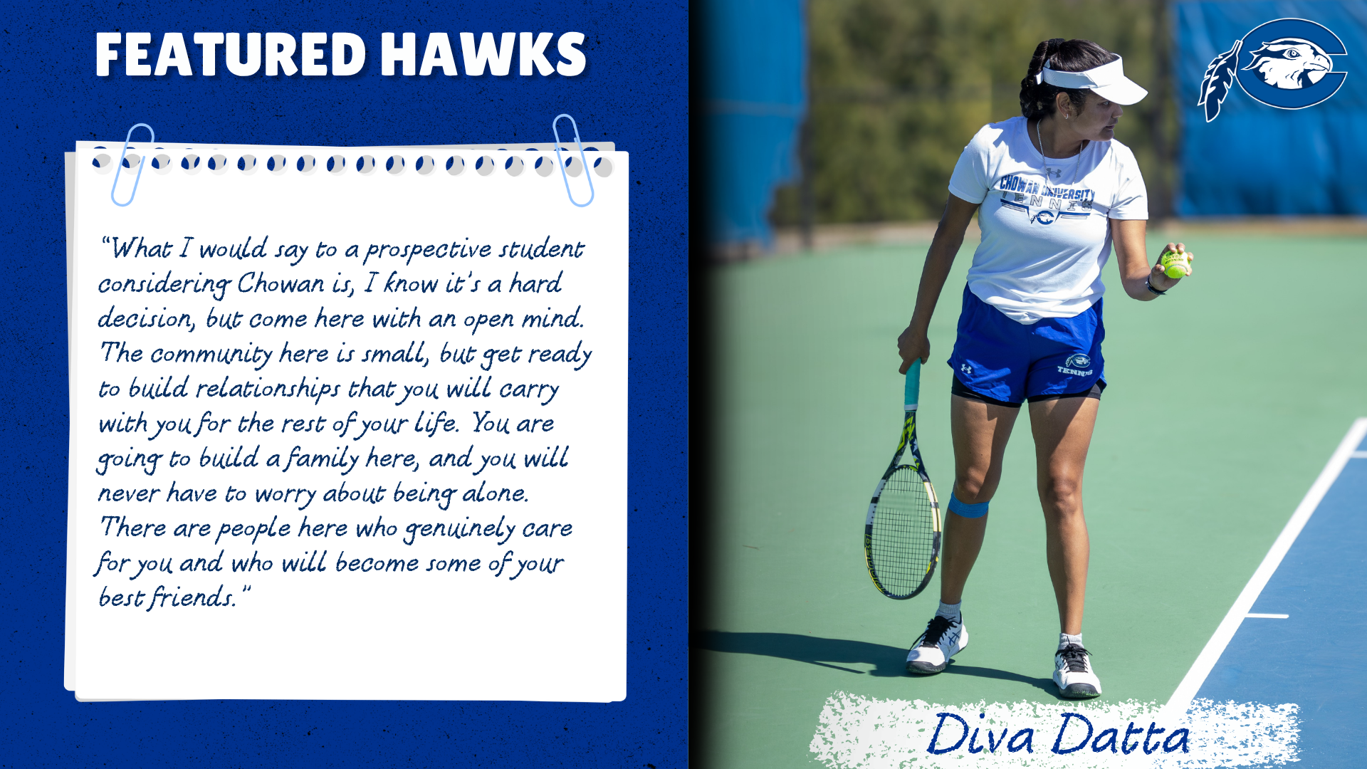 Diva Datta Featured Hawks
