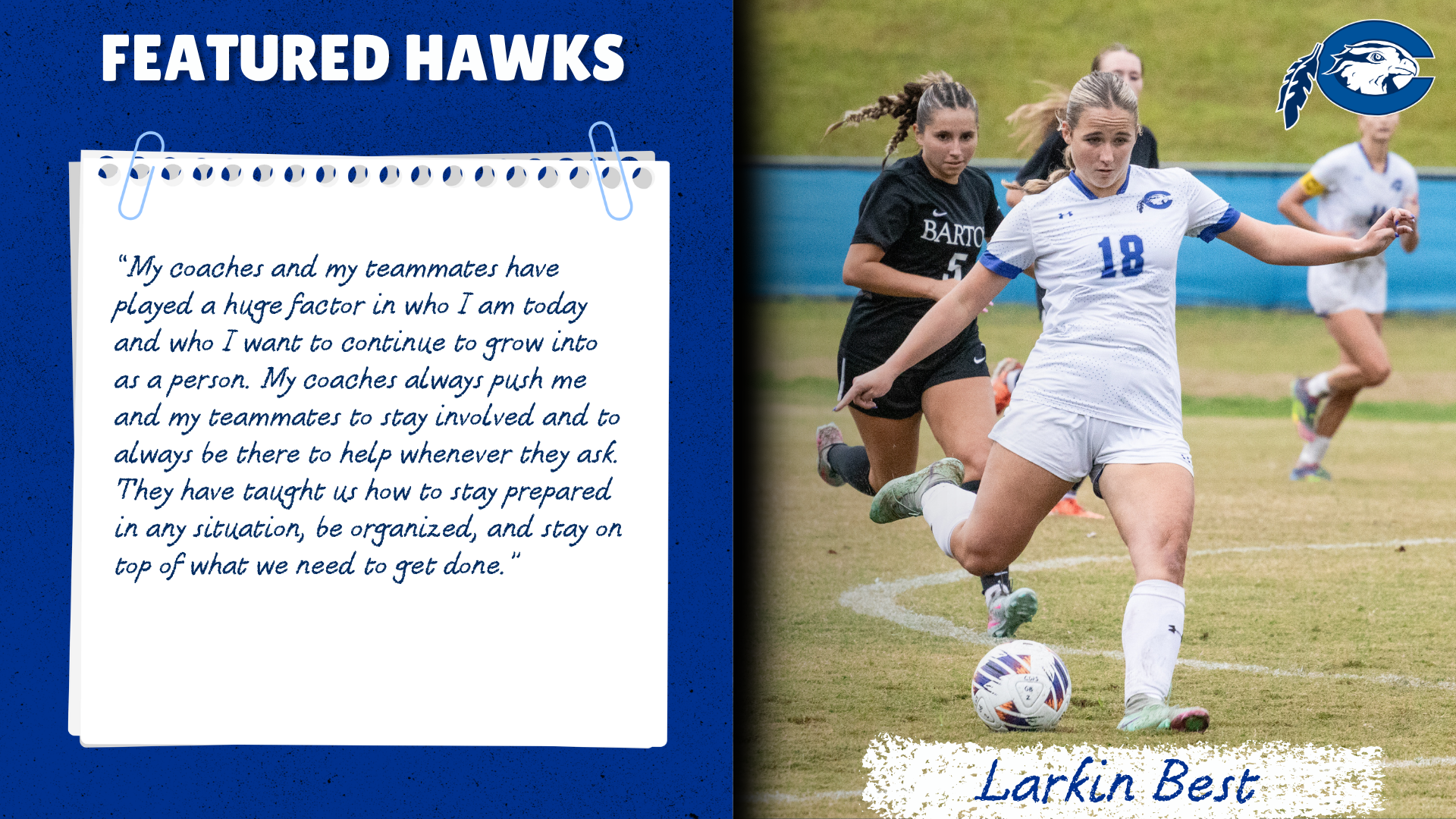 Larkin Best Featured Hawk