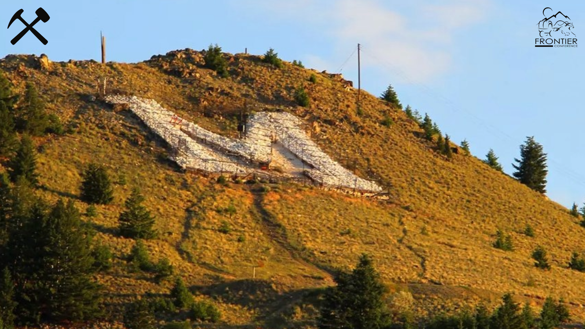 Photo of the M on Big Butte
