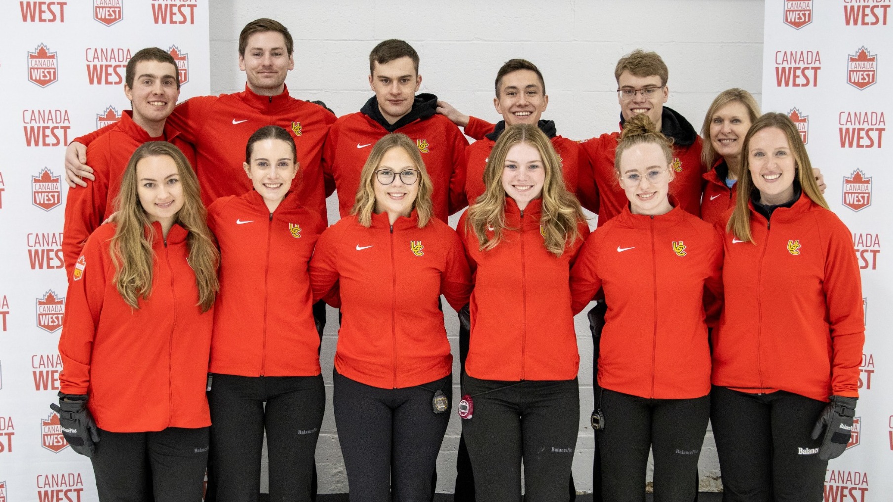 Curling Group Photo