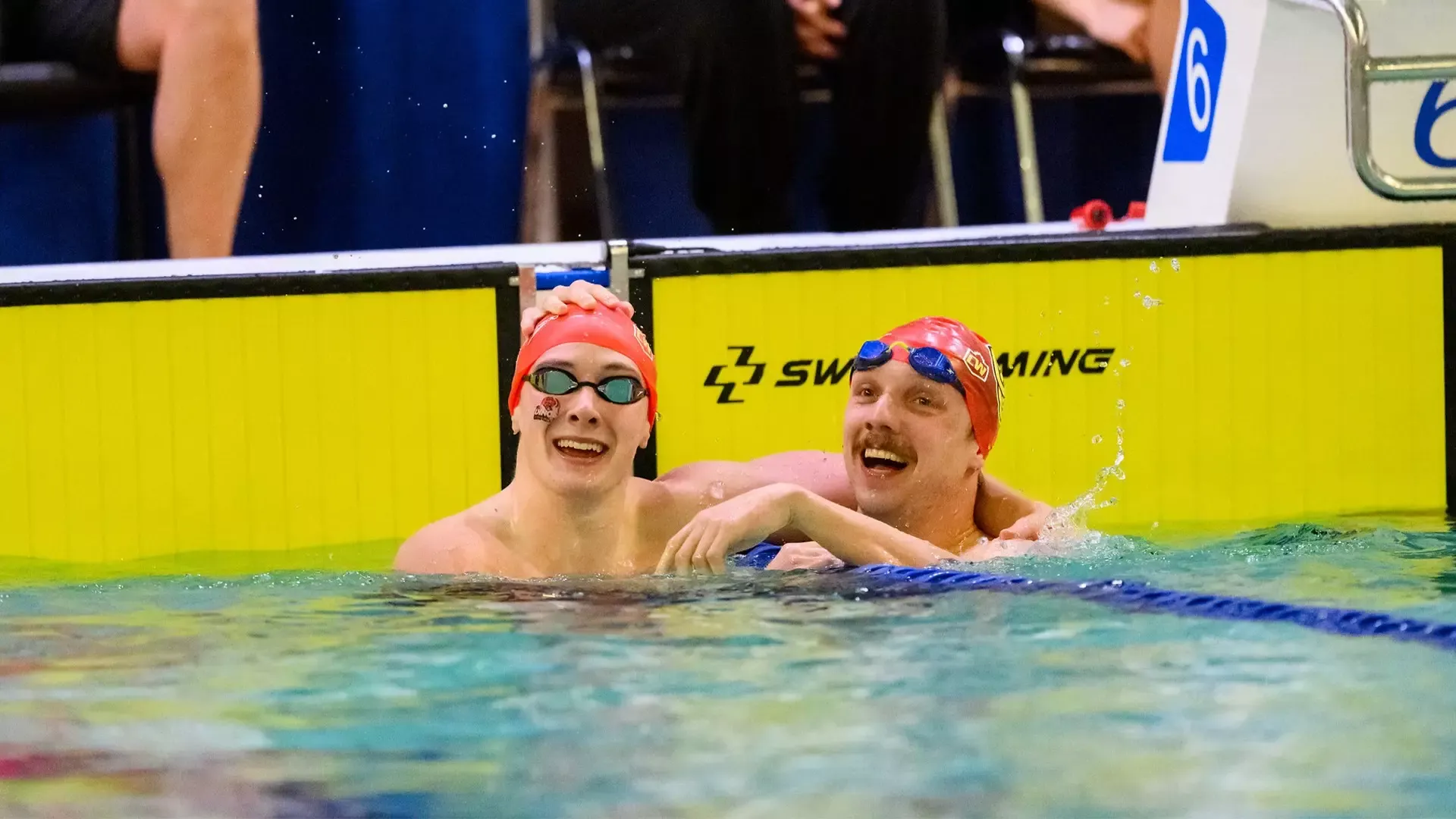 Nicholas Duncan, Thomas McDonald, team, win, celebration