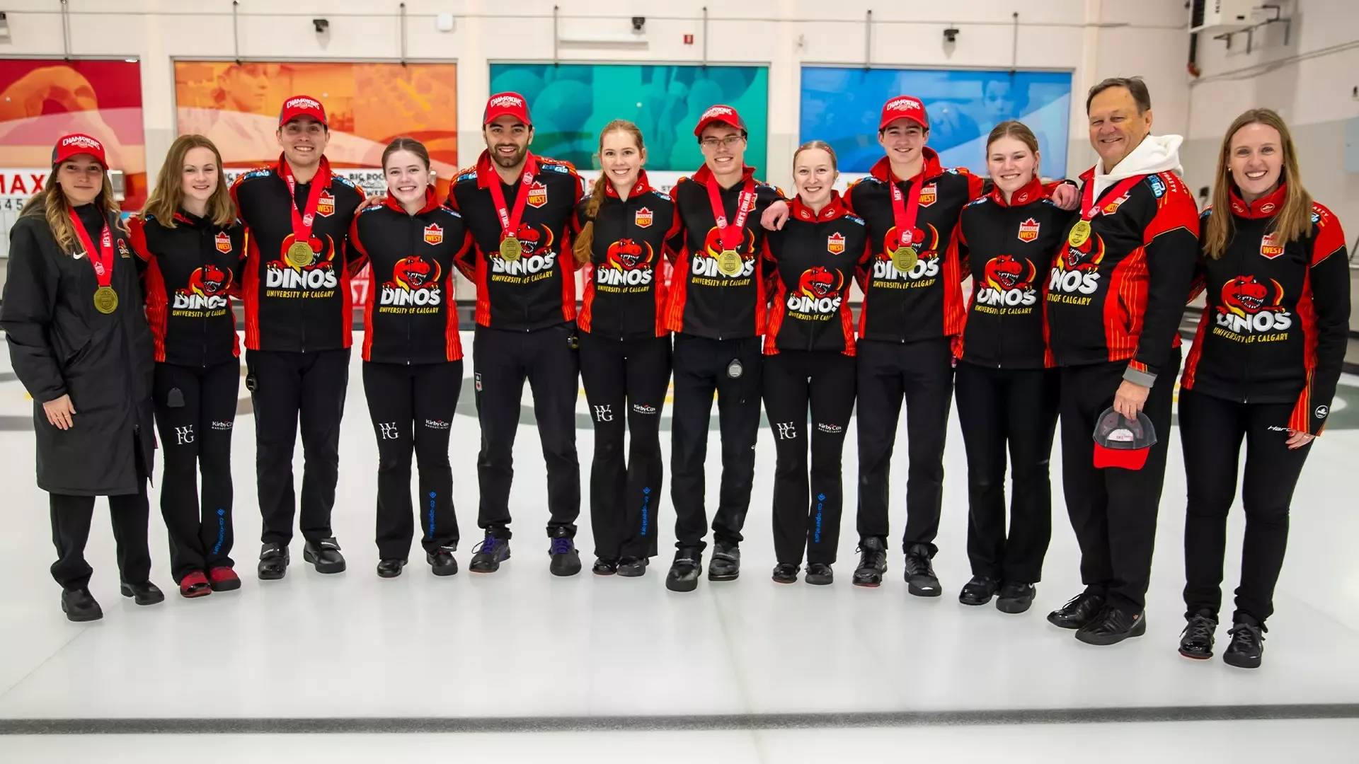 men's and women's teams combined