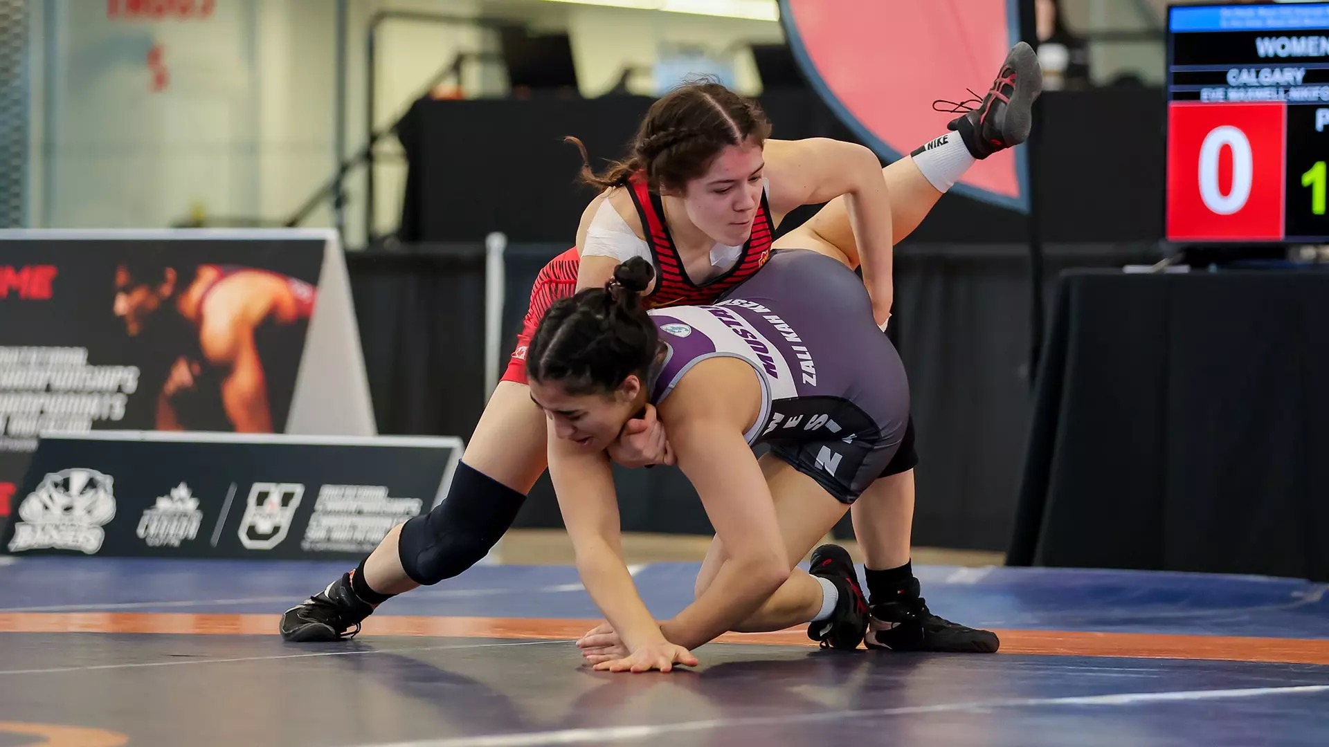 Eve Maxwell-Nikiforuk - Wrestling