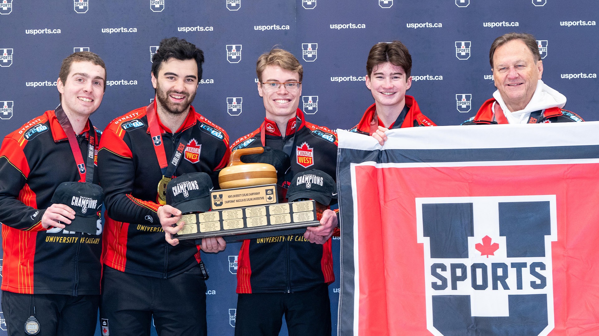 team, champions, trophy, Ky Macaulay, Ethan Drysdale, Kenan Wipf, Spencer Else, Mickey Pendergast