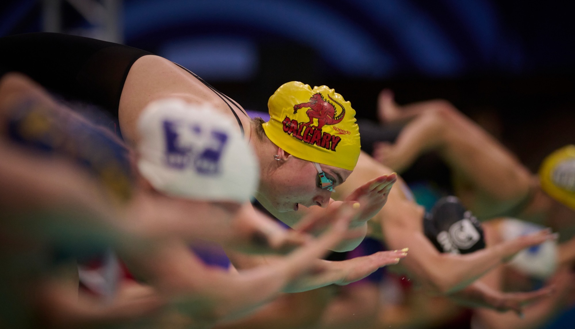 Alexanne Lepage at the 2026 Bell Canadian Swimming Trials