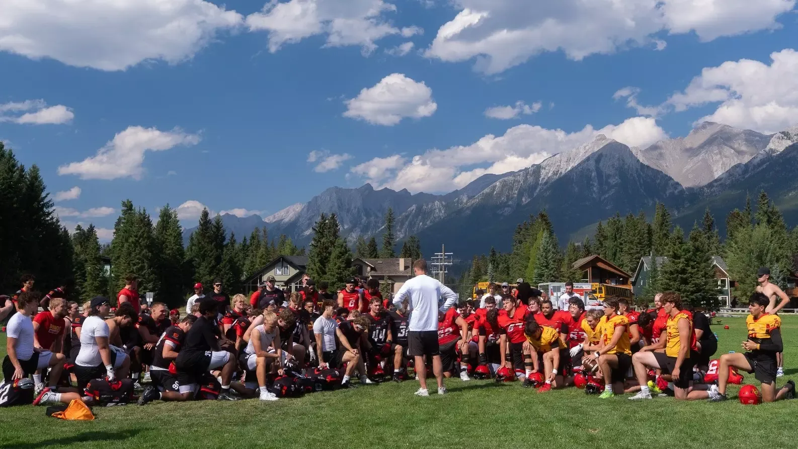 Dinos Football in Canmore