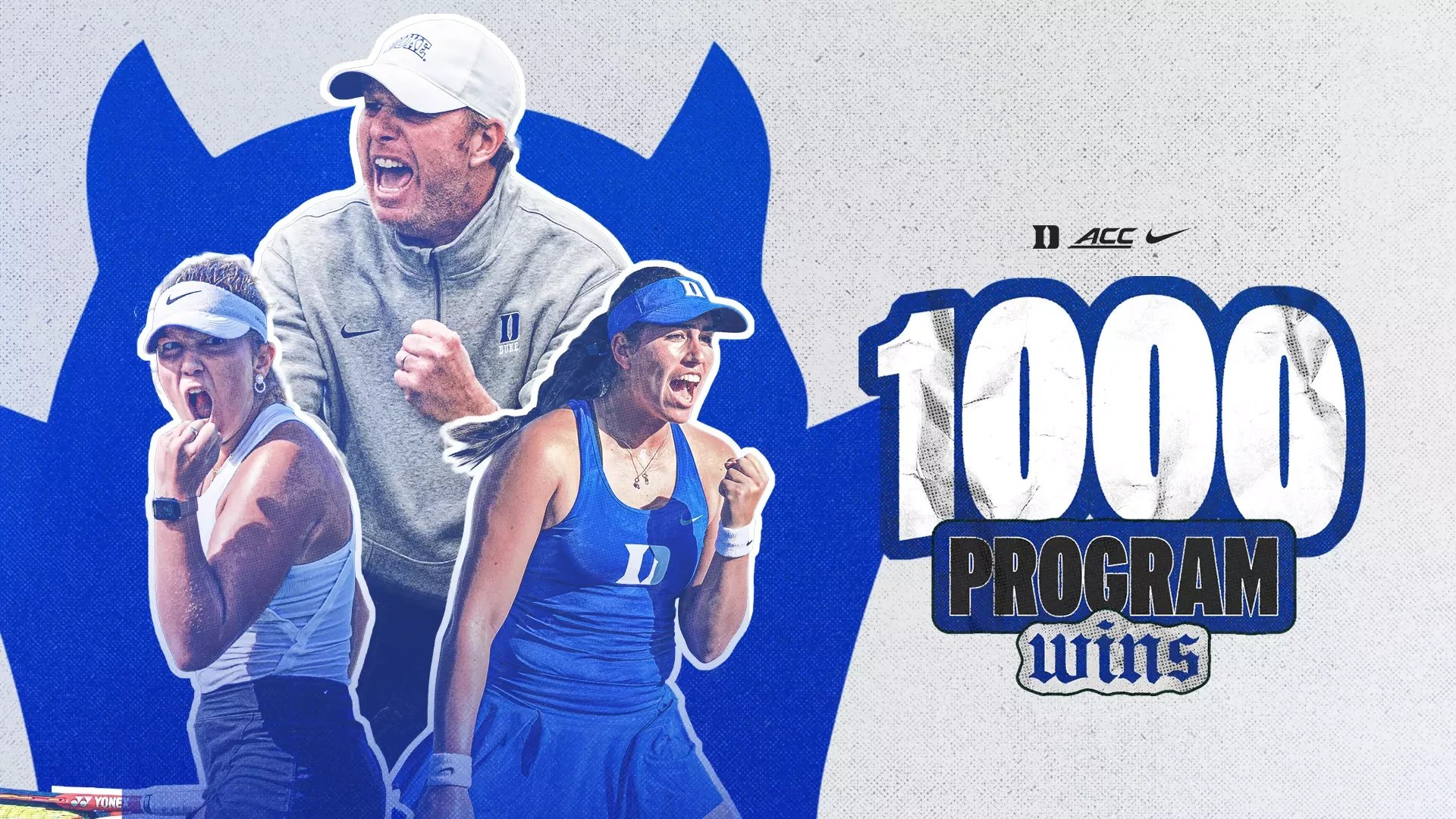 Duke women’s tennis celebrates its 1,000th program win after a 4-0 victory at Virginia Tech.