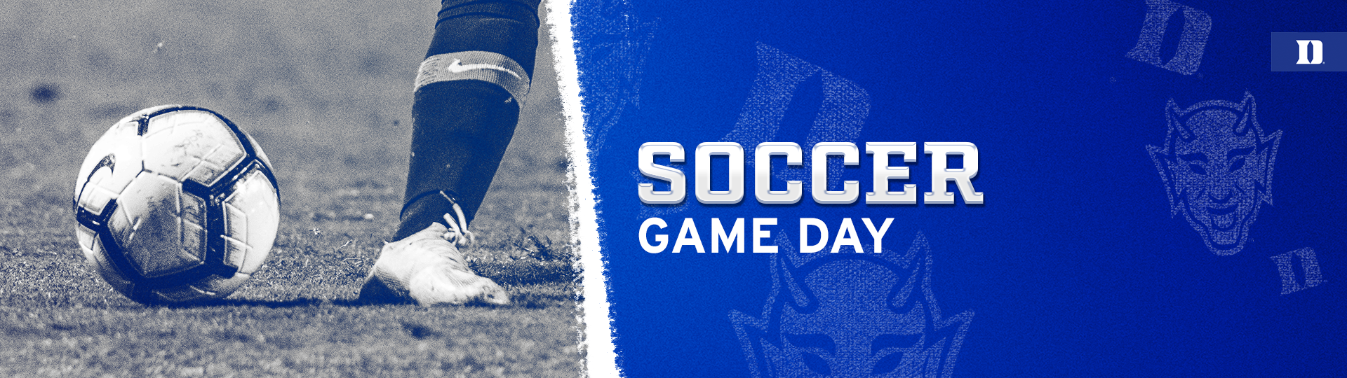Duke soccer game day guide header