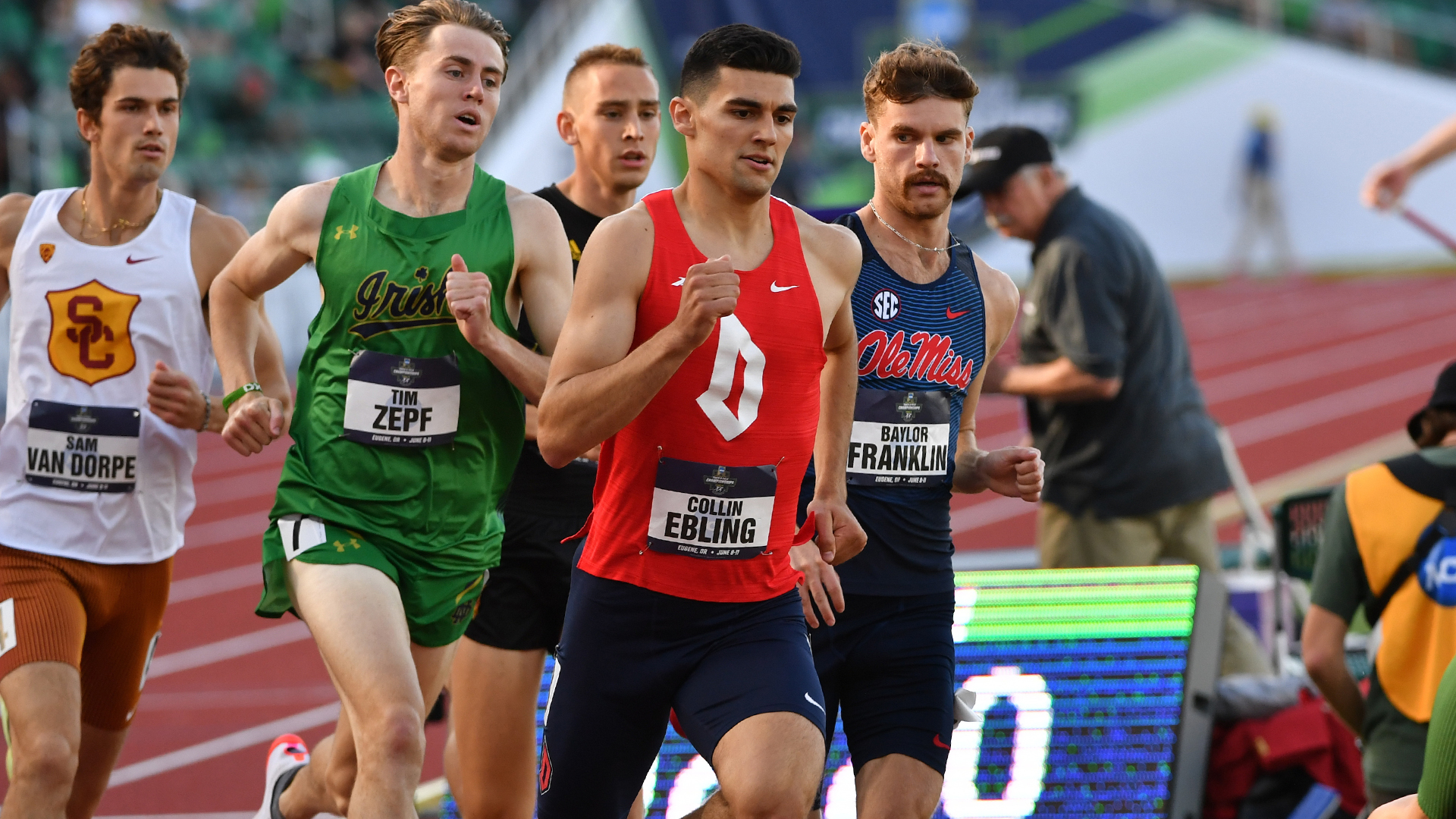 Collin Ebling Men's Track and Field Duquesne University Athletics