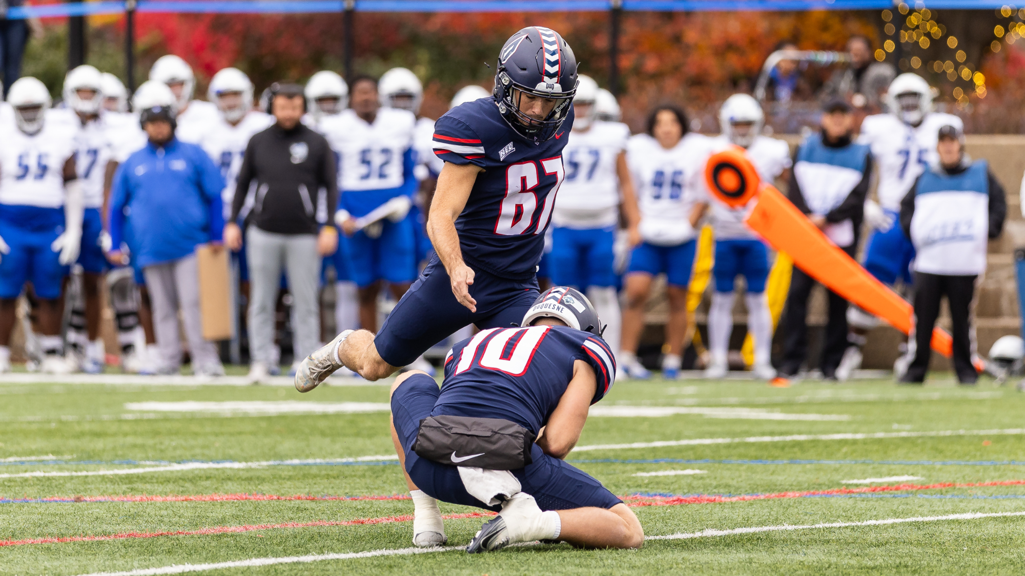 CLARK kicks PAT vs. CCSU 2025