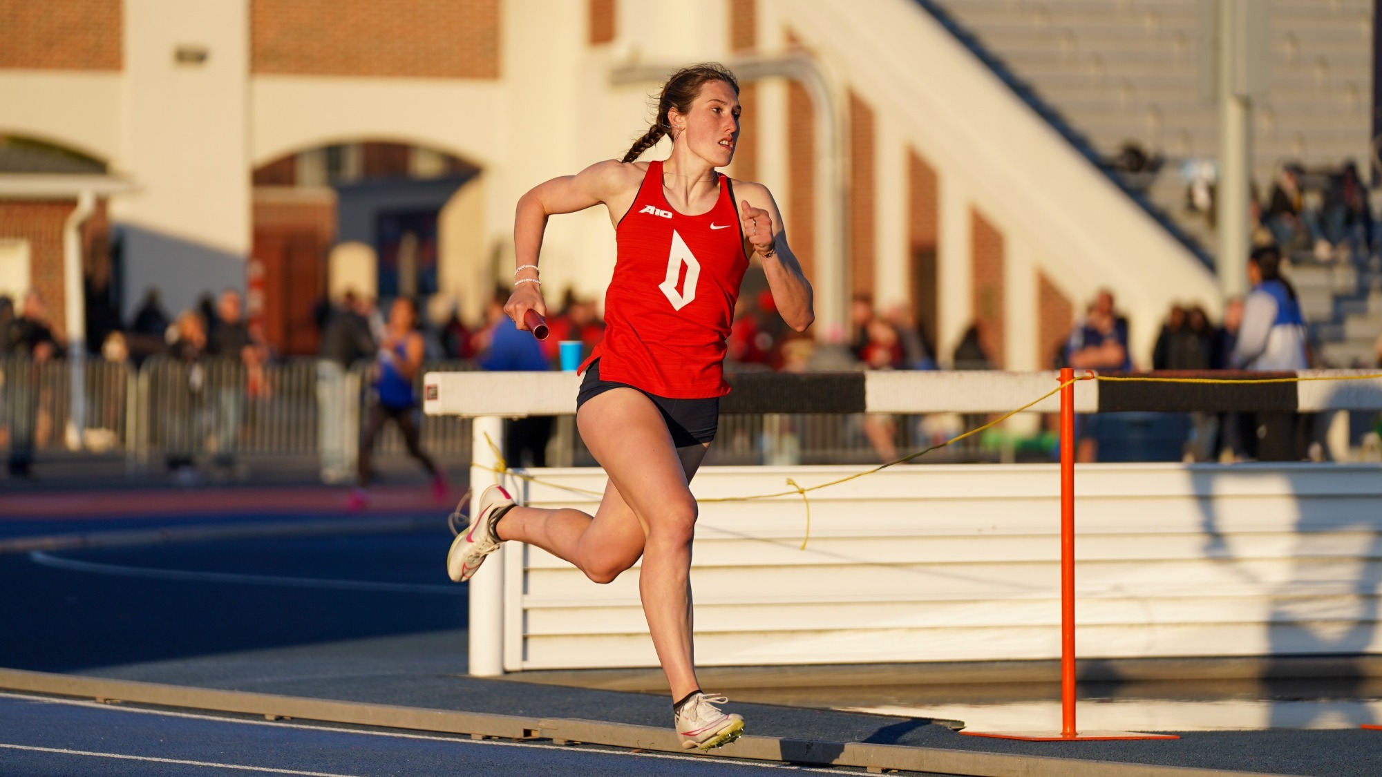 anna rorrer runs at bucknell meet 2025