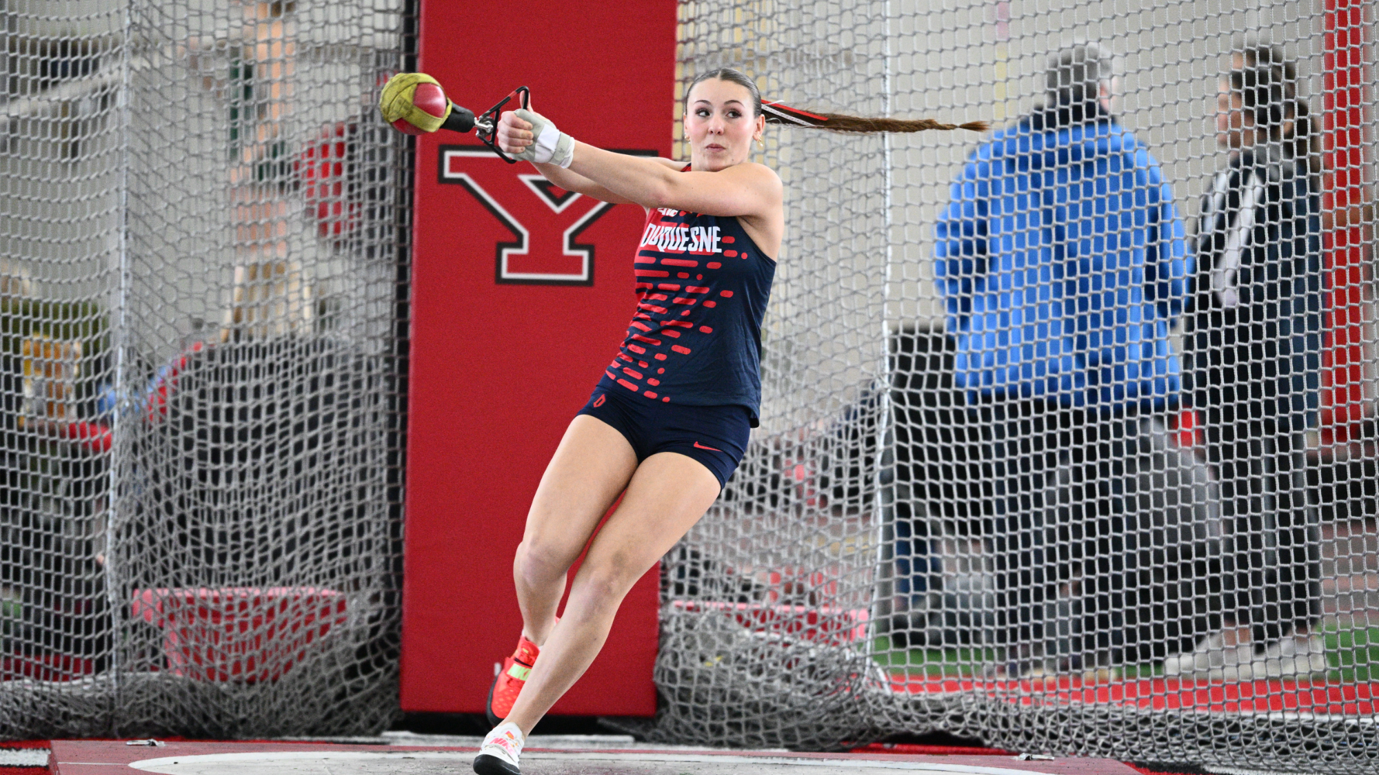 kyndra seddon weight throw at YSU Icebreaker 2025