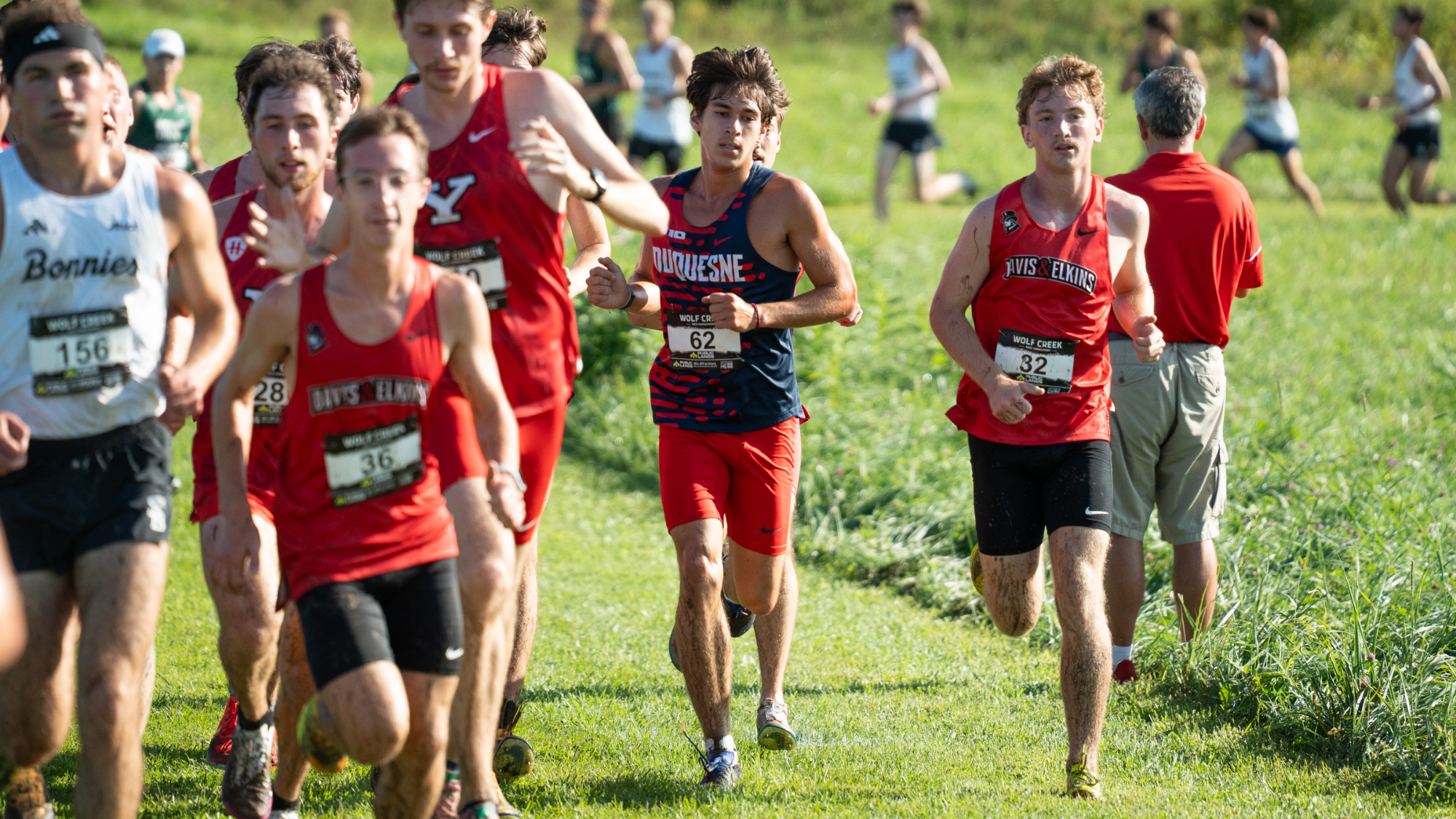 nizami runs at 2026 RMU XC meet