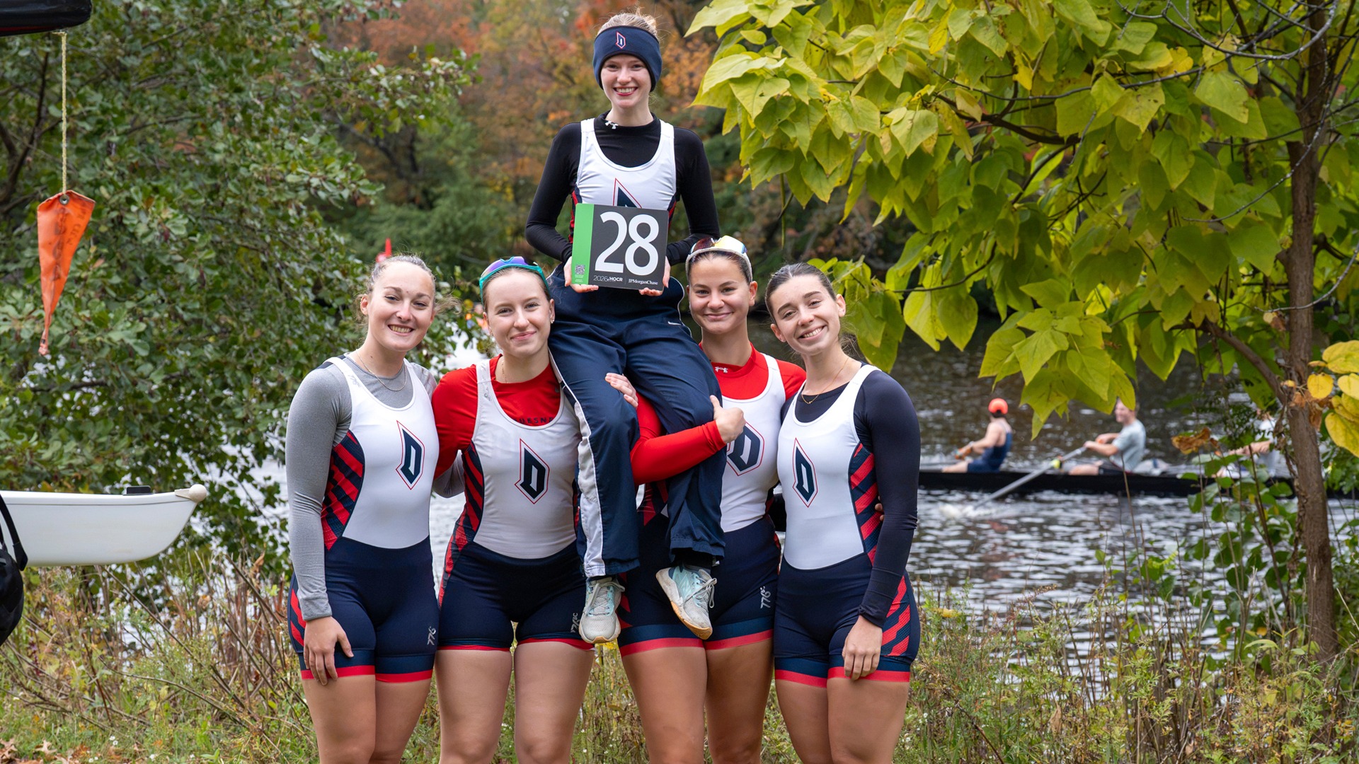 Duquesne Varsity 4 at Head of the Charles in Boston, Mass.