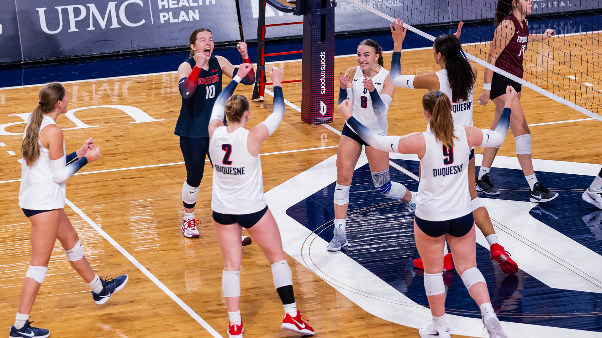DUQ VB Celebrating 