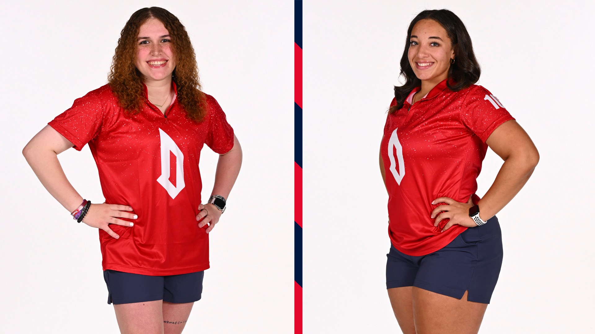 Maribeth Baker & Jazmyn Scott White Background Photos