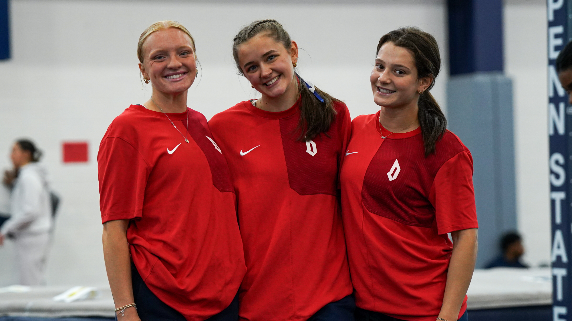 track group photo at indoor Penn State meet 2026