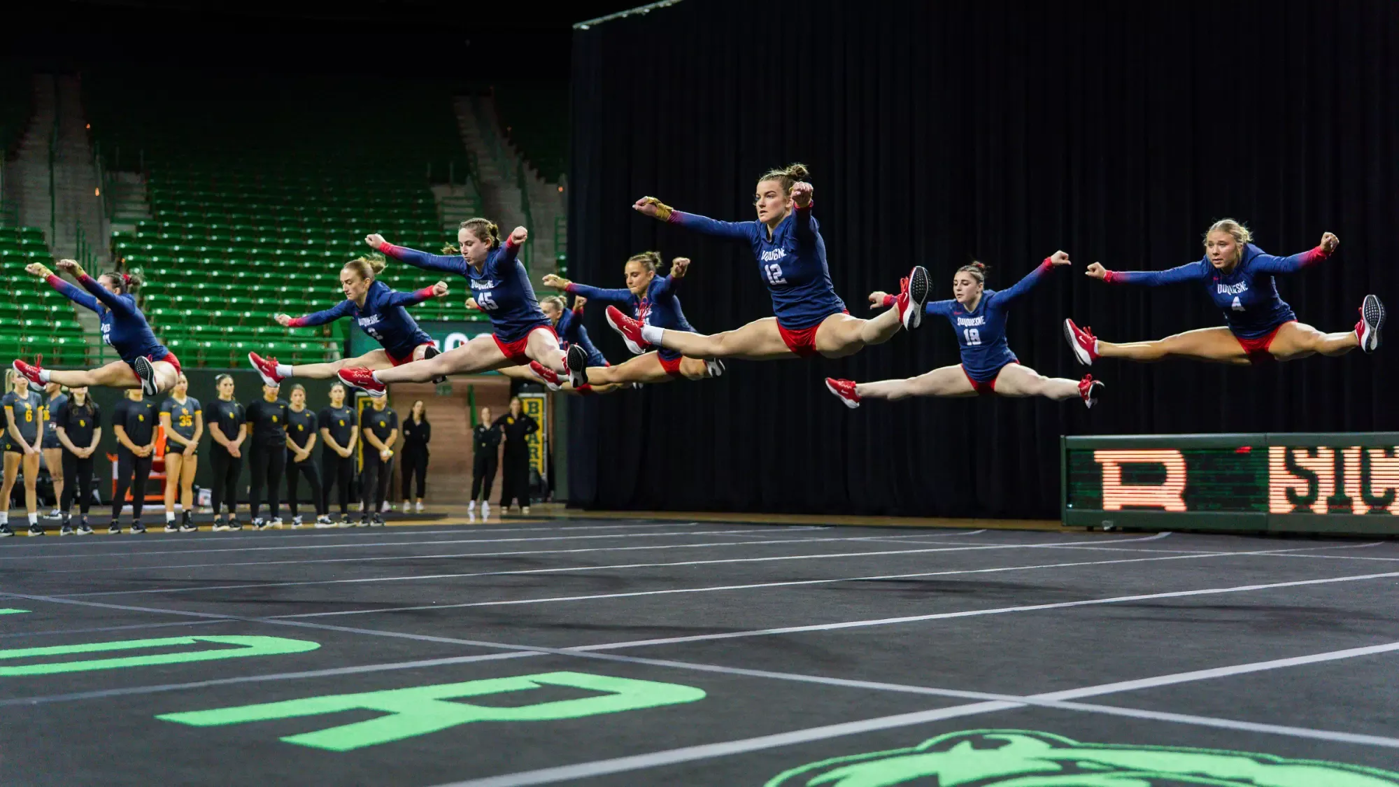 tumbling heat photo at Baylor 2026