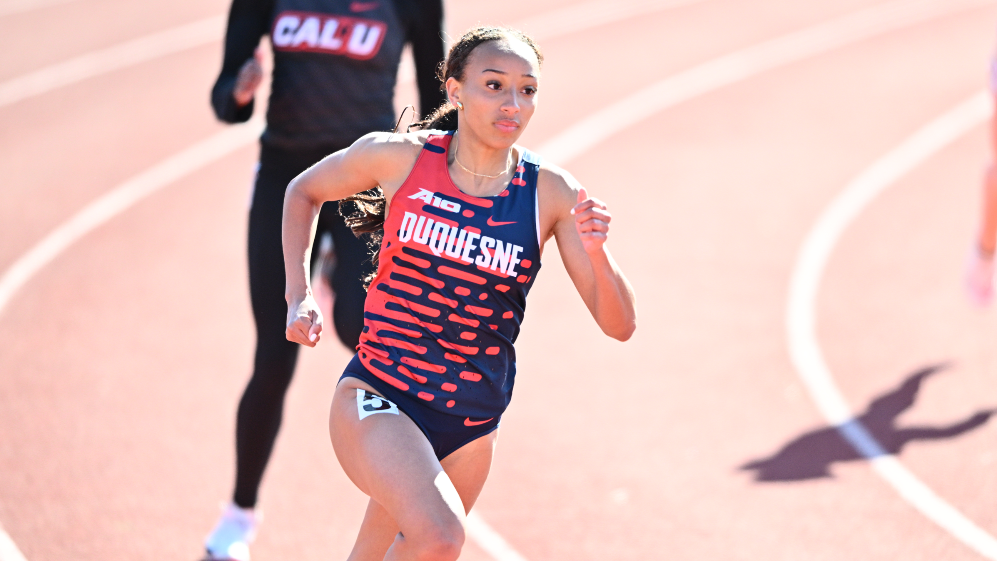 melani schmidt runs at cmu meet 2026 (2)
