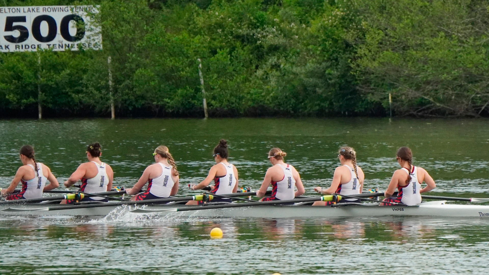 Duquesne competing at the SIRA Regatta in Tennessee.