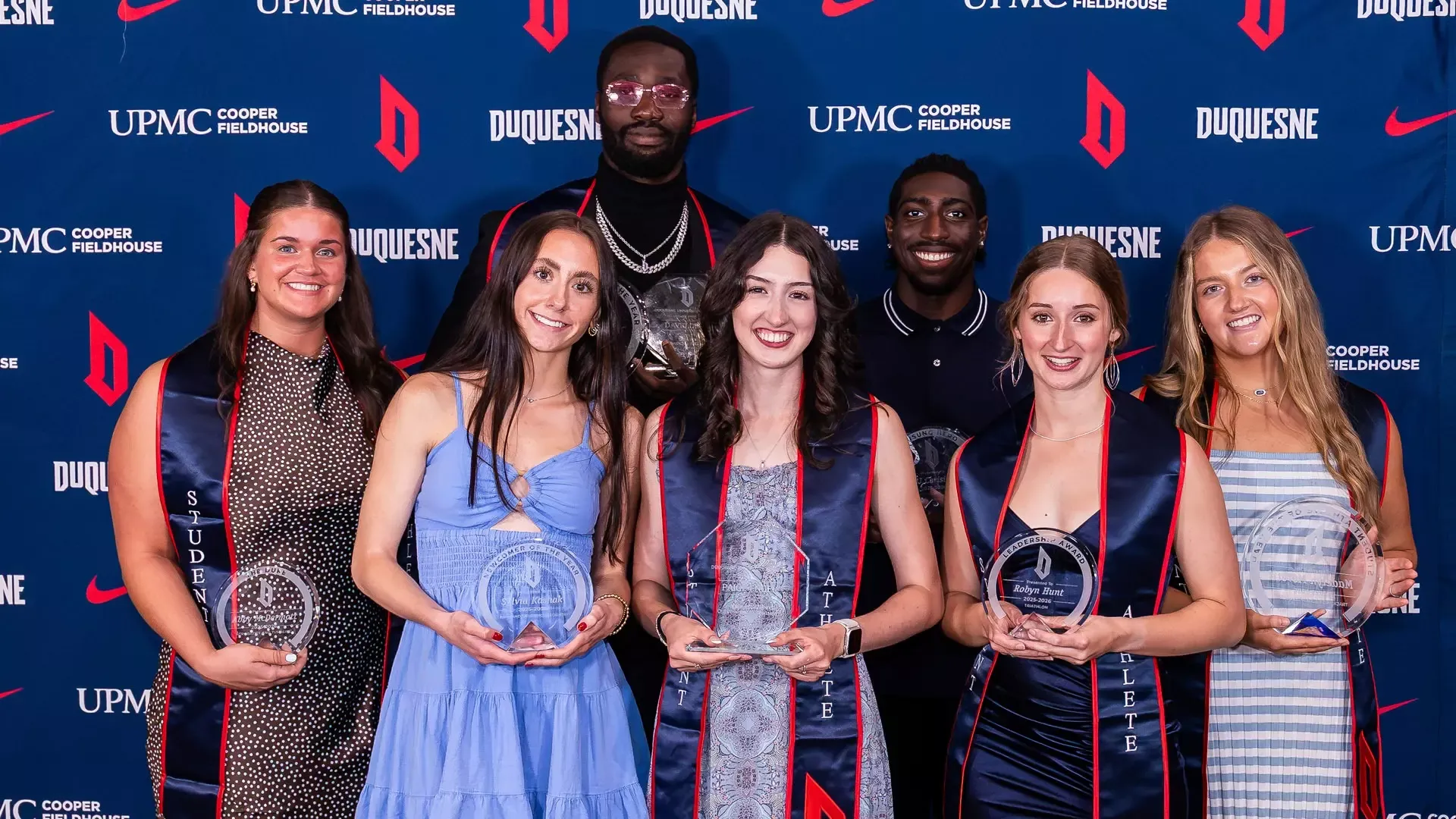 2026 DUKES AWARDS group photo of award winners