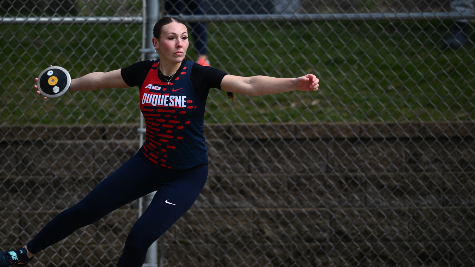 kyndra seddon discus throw at cmu invitational 2026