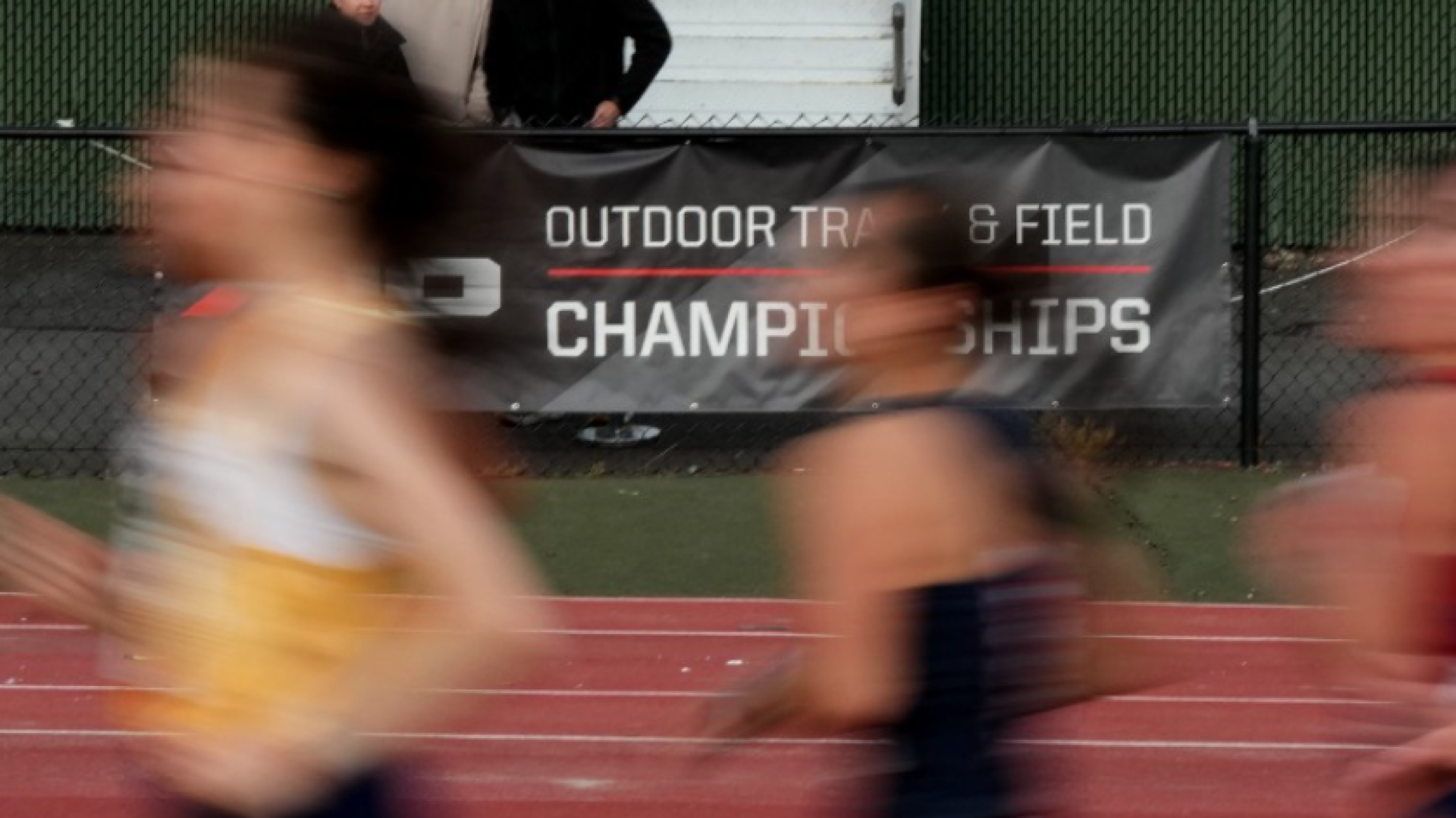 a-10 outdoor track banner at 2026 champs